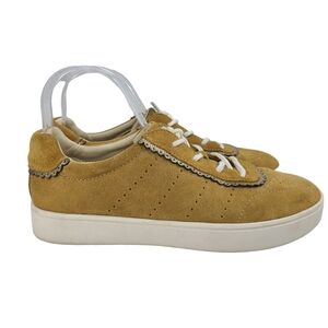 Spenco Camden brown suede leather comfort sneakers women's size 7